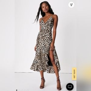 Leopard Midi Dress